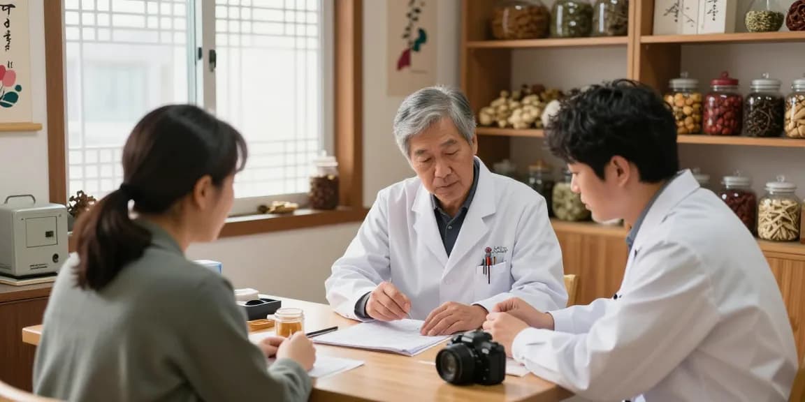 Consultation at 수원교통사고한의원 with practitioners providing effective treatment for traffic accident recovery.