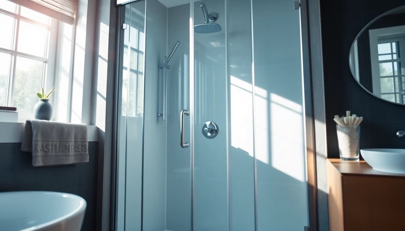 Verleihen Sie Ihrem Badezimmer mit der sonni Duschkabine einen Hauch von Eleganz und Funktionalität.