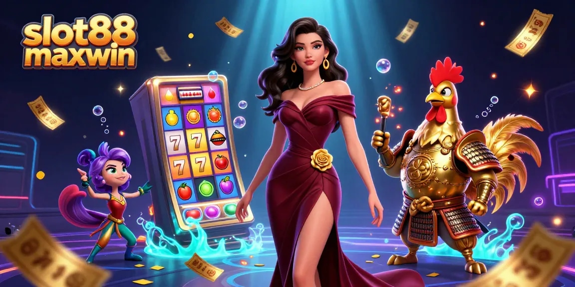 Rasakan keseruan slot88 maxwin dengan karakter glamor dan elemen permainan dinamis.
