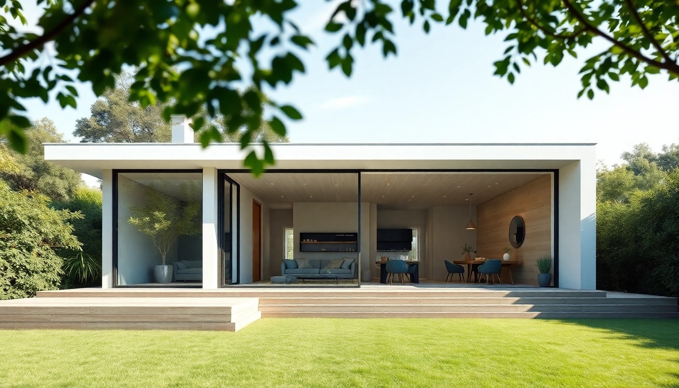 Contemporary Home Expansion featuring modern architecture and natural surroundings.