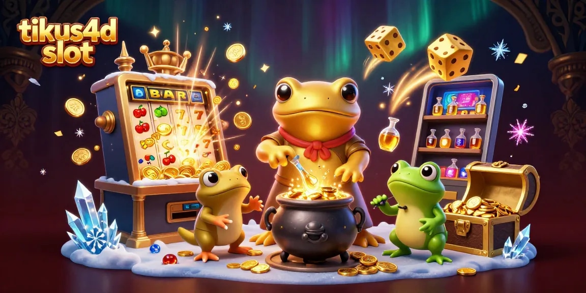 Menghadirkan pengalaman bermain bernuansa magis di tikus4d slot, dengan karakter alkemis dan simbol keberuntungan terbang.