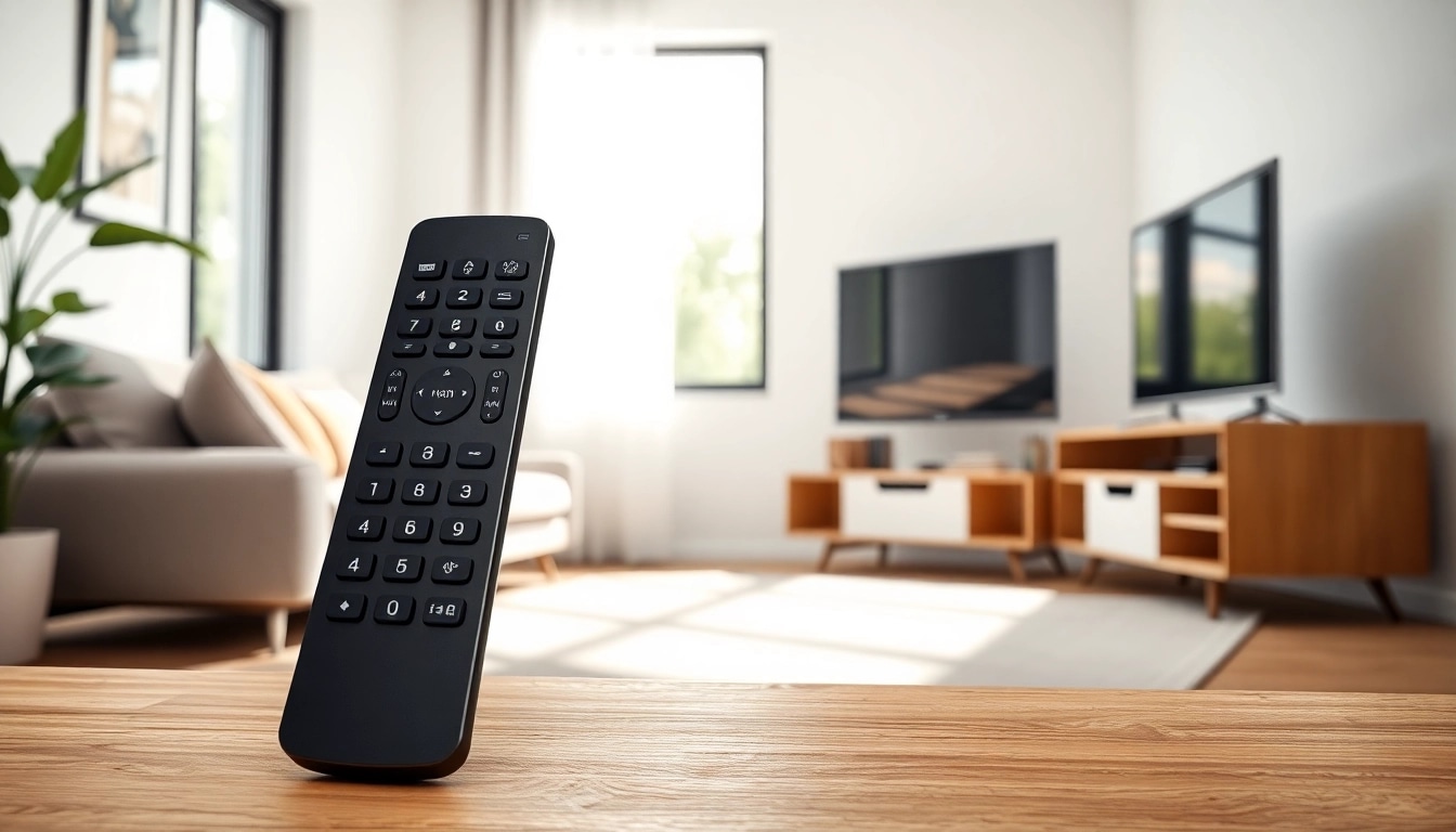 Fernbedienung Sony RMT-TX300E steuert nahtlos Ihre TV-Zubehörteile.