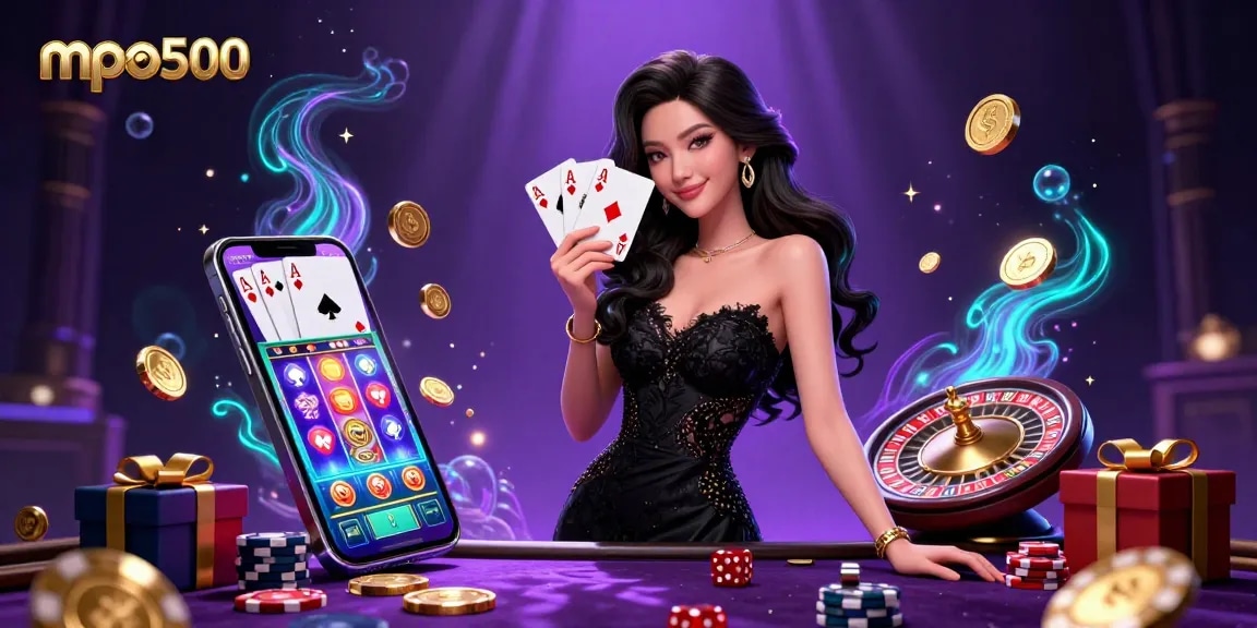 MPO500 offers an engaging casino experience with winning strategies and vibrant game visuals.