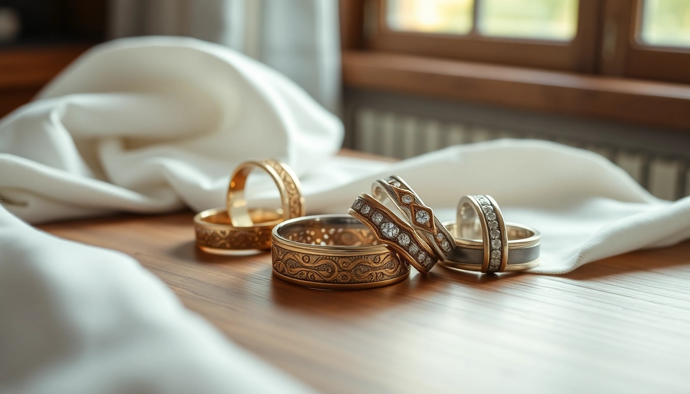 Elegant and Distinctive Unique Wedding Bands for Men