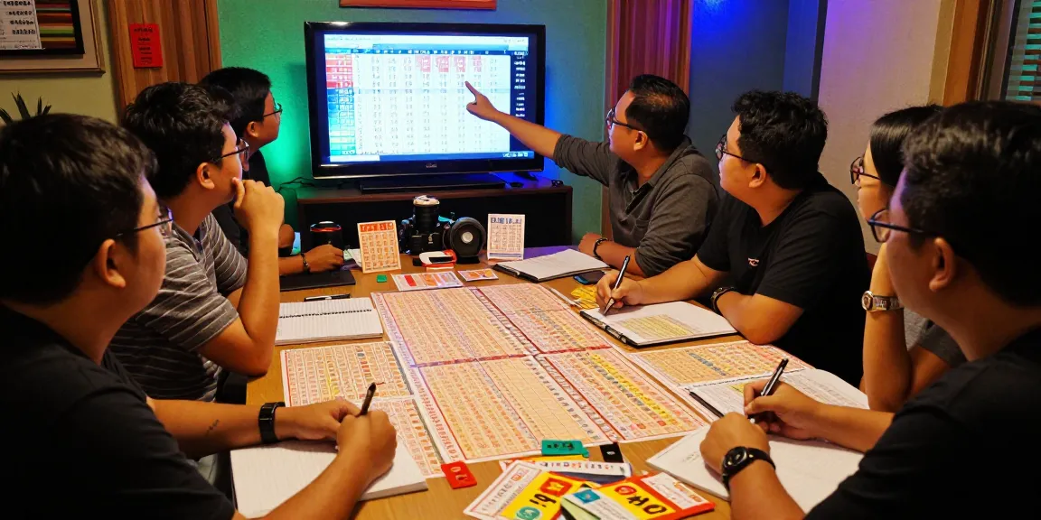 Para pemain togel berdiskusi mengenai angka untung dalam suasana malam yang penuh semangat dan strategi.