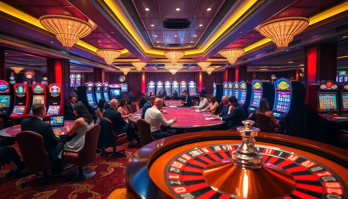 Découvrez l'excitation du casino en ligne France avec des tables de poker, de la roulette et des machines à sous vibrantes.