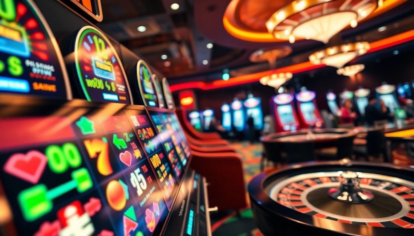 Menangkan slot di kasino dengan bbni4d yang penuh warna dan suasana yang energik.