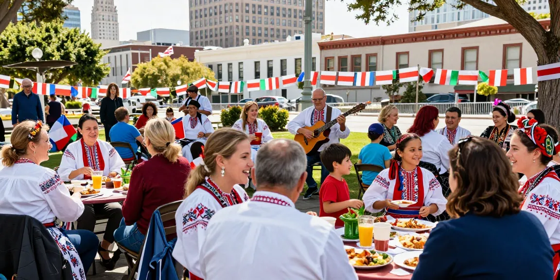Polish community celebration scene in San Francisco at https://www.sfpol.com/ showcasing cultural heritage and connection.