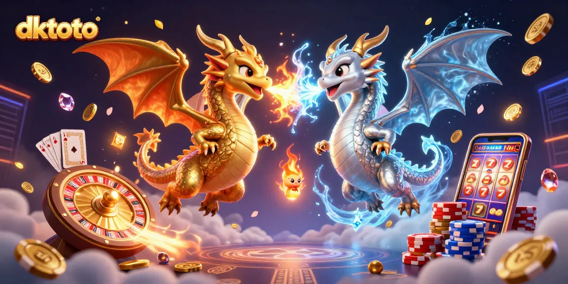 Engage with dktoto for thrilling casino experiences featuring dragons, coins, and gaming excitement.