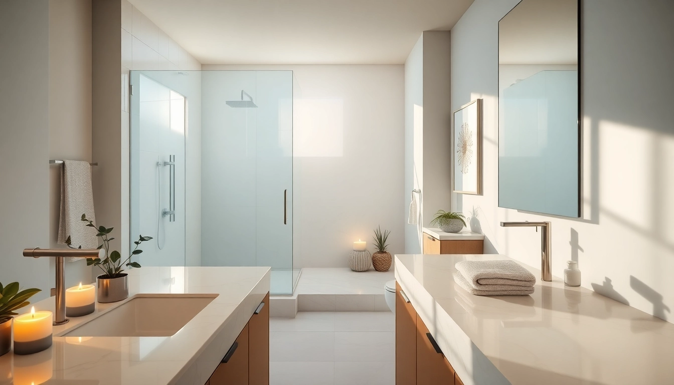 Explore elegant showers Australia featuring sleek designs and luxurious features in a modern bathroom setting.