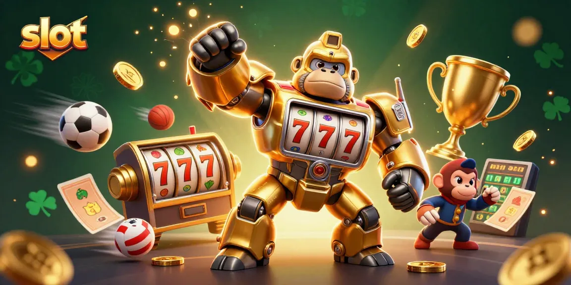 Menangkan putaran slot dengan mesin slot gorila transformer yang luar biasa dan simbol keberuntungan.