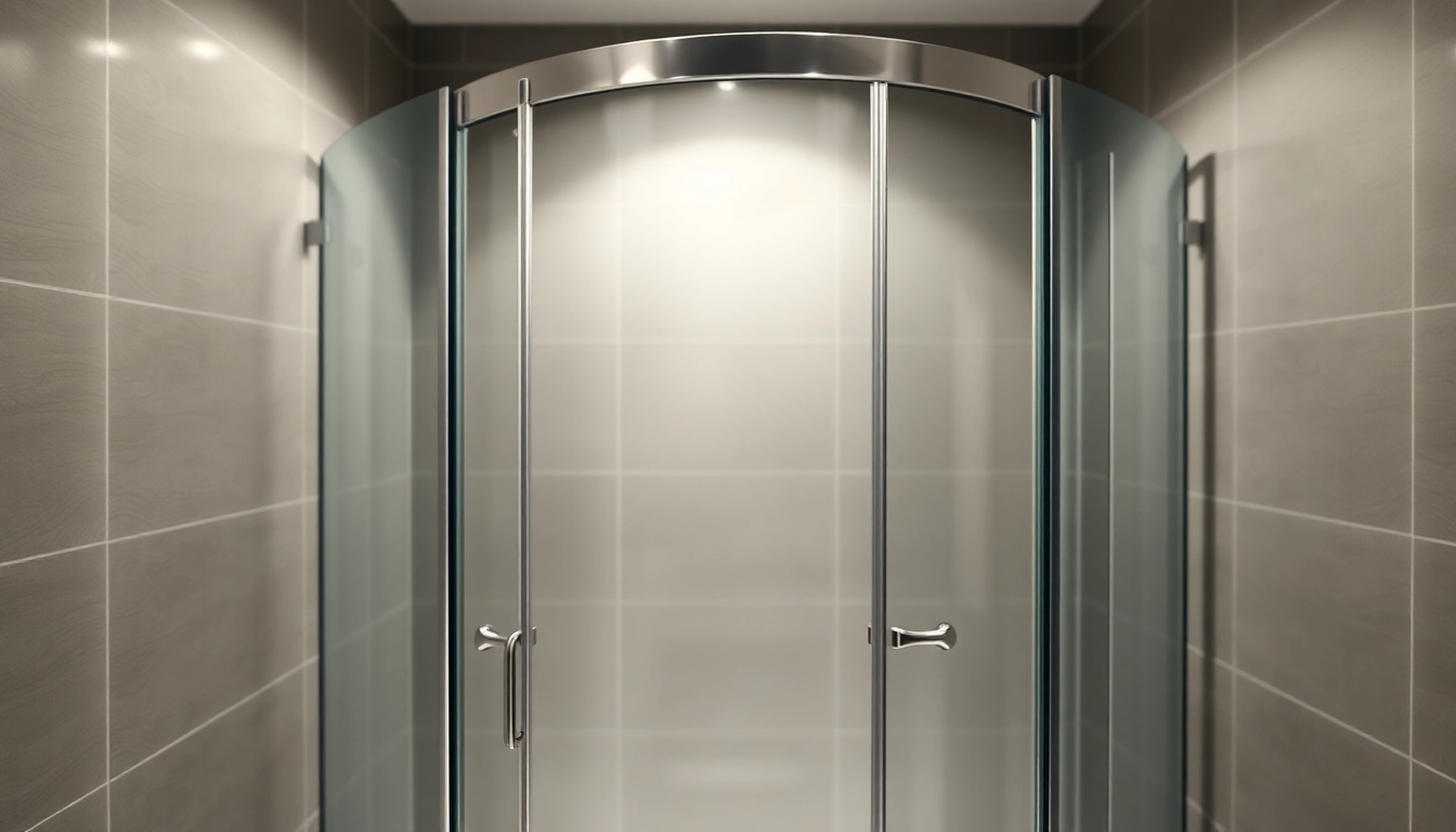 Duschkabine 100x100 mit modernen Designs und elegantem Finish in einem Badezimmer.