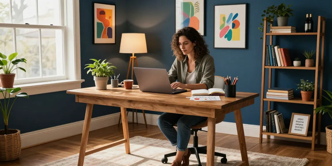 Read more on our blog about creating an inviting home office.