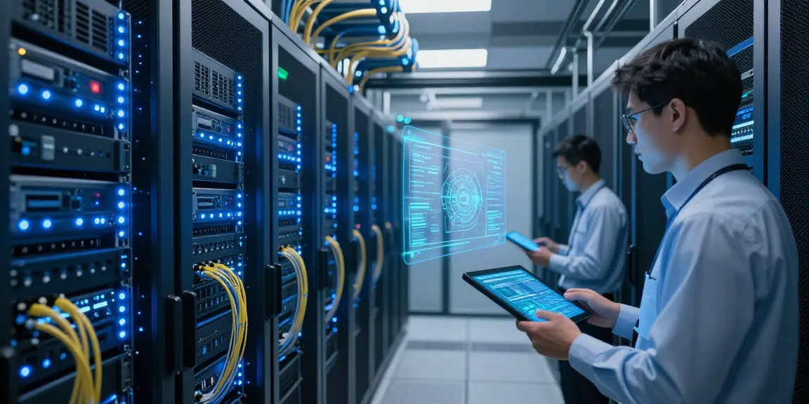 waygrid API management system monitoring in a high-tech data center.