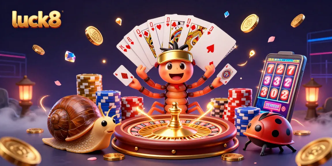 Experience the excitement of luck8 as colorful characters engage in dynamic casino action through thrilling games.