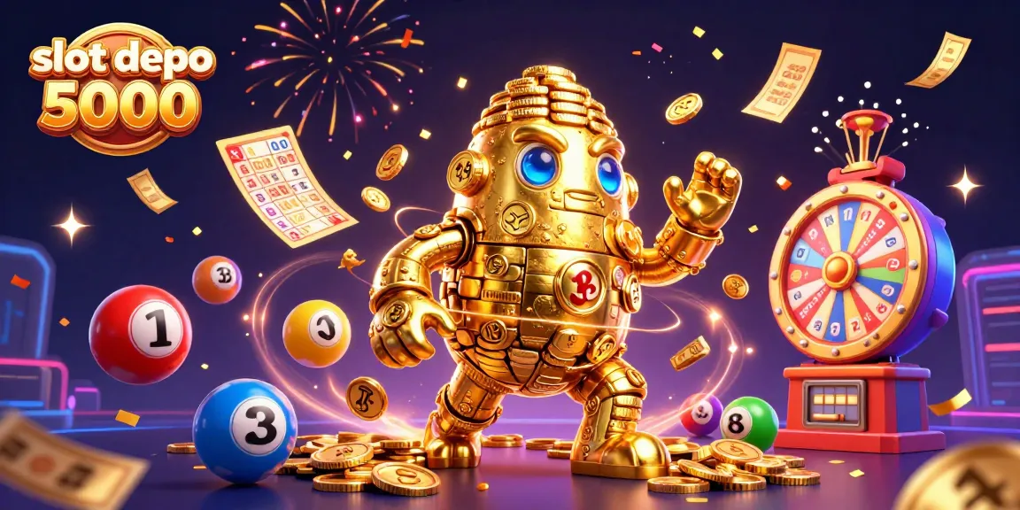 Experience thrilling action with slot depo 5000 featuring golden golems and vibrant game elements.