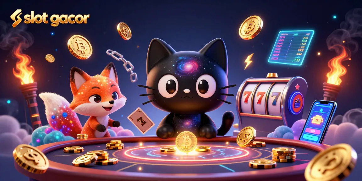 Menangkan jackpot di slot gacor dengan kucing hitam dan rubah nebula bermain di kasino kosmik.