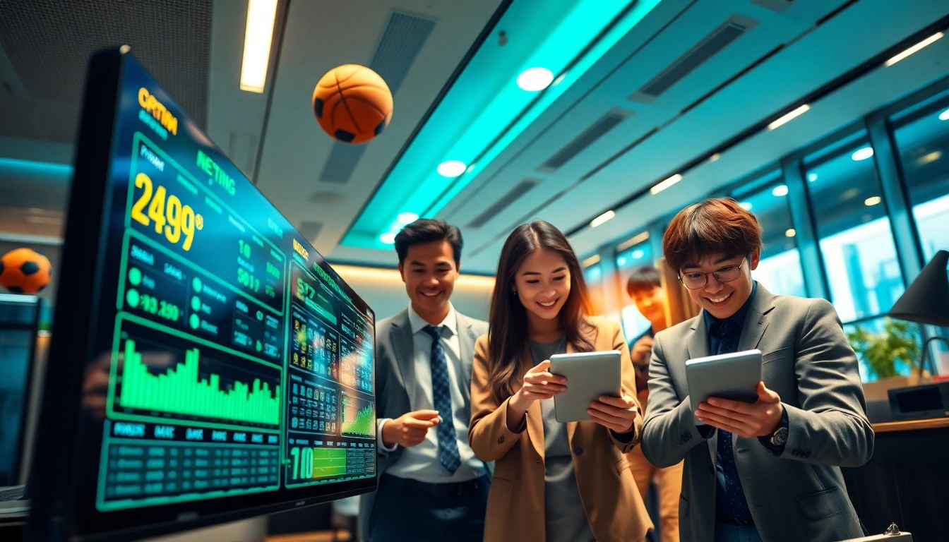 Engaging visual of 슈어맨2, showcasing a modern gambling community with real-time betting stats, emphasizing trust and safety.