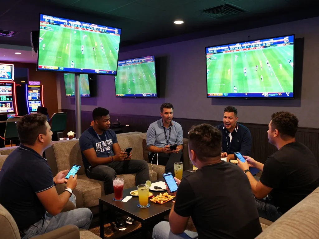 Watch the excitement of sports betting with cm88-t1 as friends engage in live game betting