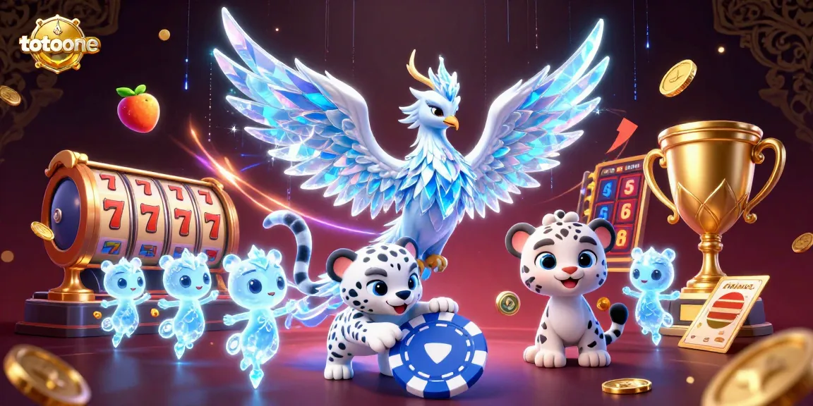 Permainan slot interaktif totoone dengan phoenix es dan harapan jackpot menyala
