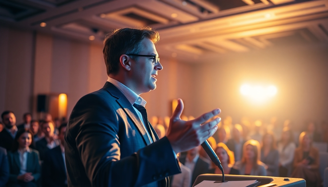 Engaging presentation showcasing the Best Public Speaking Books with an inspiring speaker.