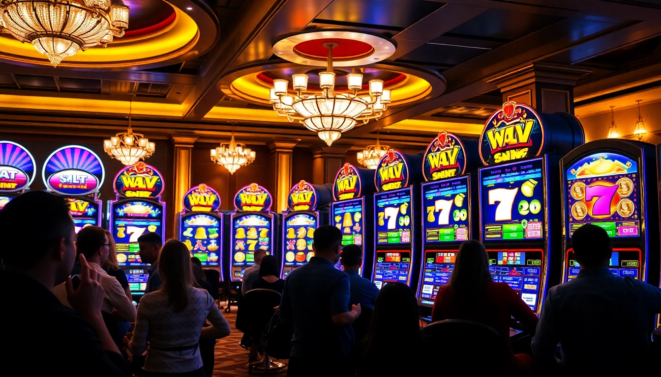 Main attraction of slot 50 perak showcased in an engaging casino atmosphere.
