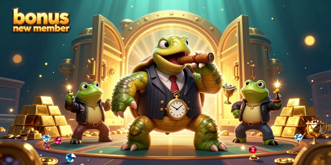 Engage with the captivating bonus new member promotions in this lavish casino scene.