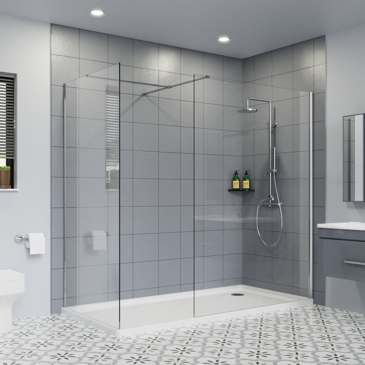 Prix et budget pour une paroi de douche à l'italienne