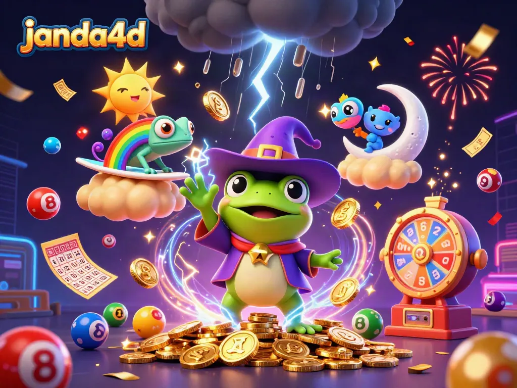 Menangkan hadiah di janda4d dengan perayaan permainan penuh warna dan kegembiraan lotere!