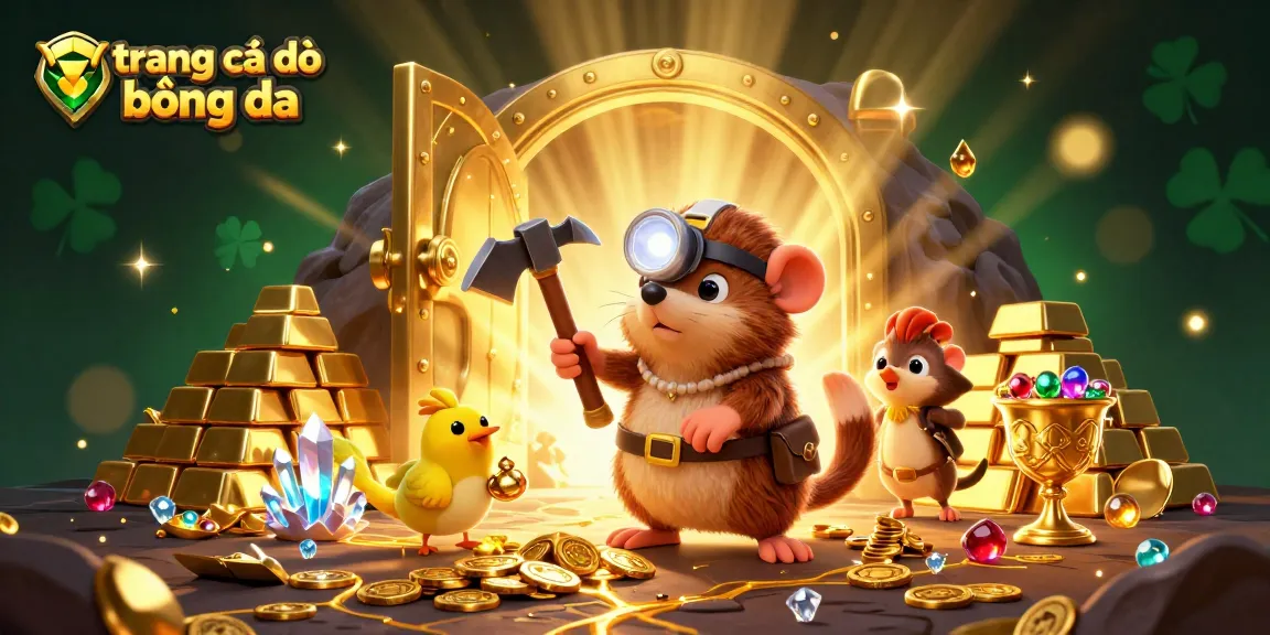 Experience the excitement of trang cá độ bóng đá with our colorful illustration depicting a treasure hunt adventure.