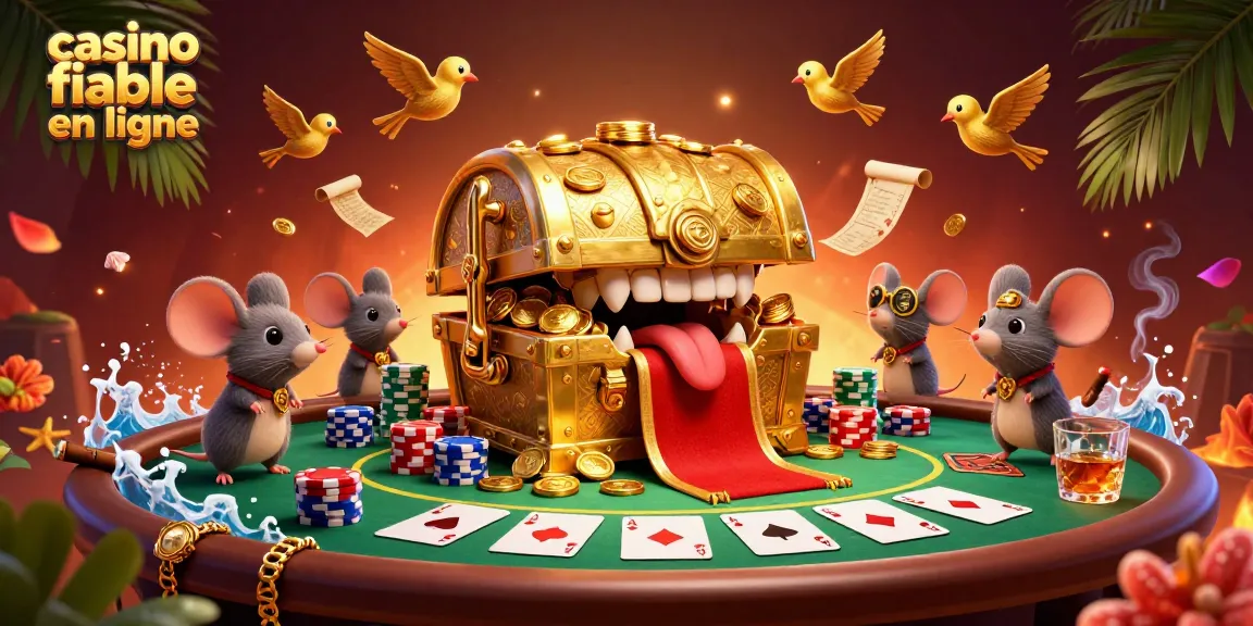 Explorez les richesses avec un casino fiable en ligne, poker et trésors animés