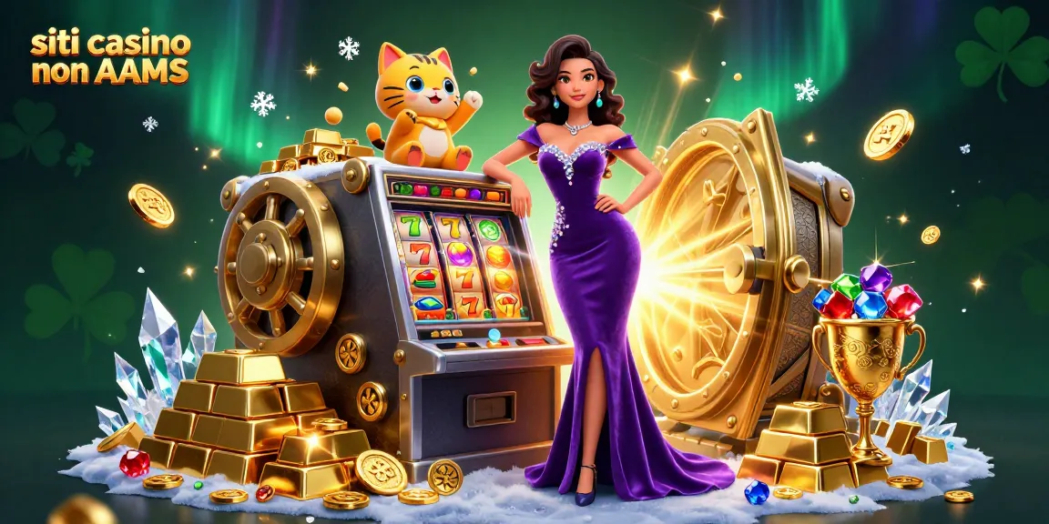 Gioca presso siti casino non AAMS con vincite al jackpot e l'emozione vivace delle slot machine.
