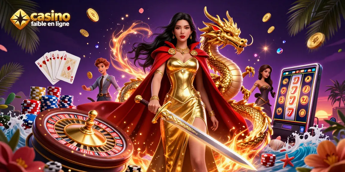 Participez à un gameplay palpitant sur un casino fiable en ligne avec des machines à sous immersives et des gains épiques.