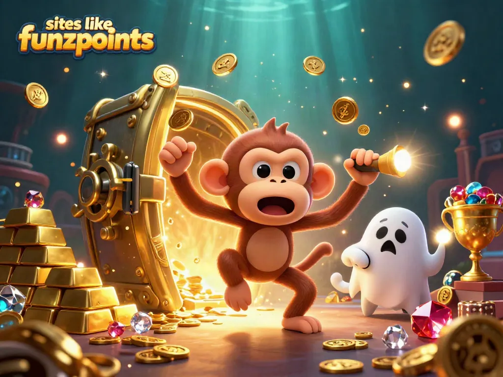 Spin golden coins with fun characters at sites like funzpoints for engaging sweepstakes