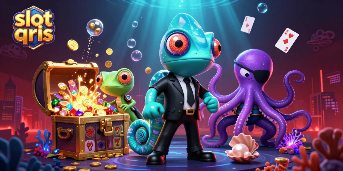 Experience thrilling gameplay with slot qris - unlock victories in this vibrant casino scene.