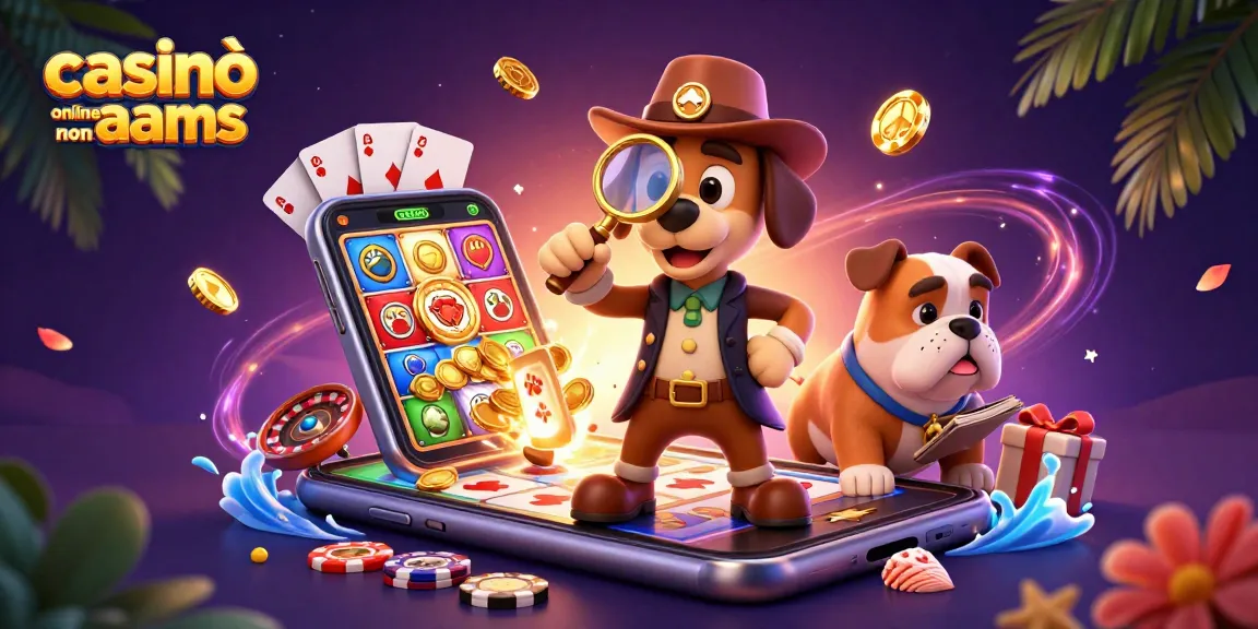 Gioca e vinci ai casinò online non AAMS con giochi emozionanti e indizi d'oro con i gettoni da poker!