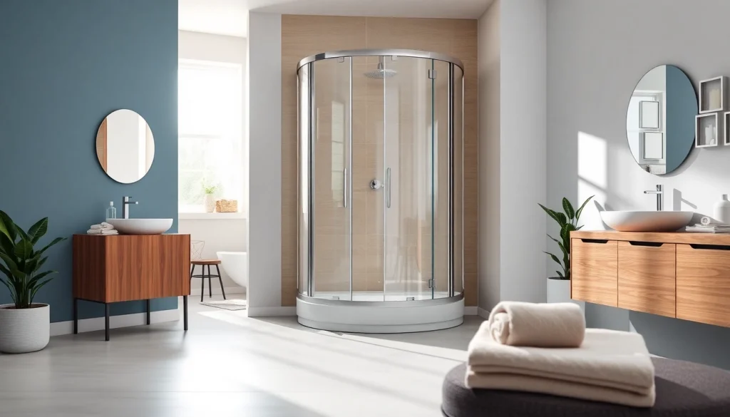 Sirhona France propose une cabine de douche moderne avec des équipements élégants pour votre salle de bain.