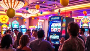 Menangkan progresif dari permainan plink slot yang mendebarkan di kasino.