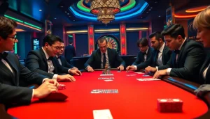 PBN post strategy featured in a vibrant casino atmosphere with poker players and roulette.