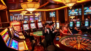 Experience thrilling wins at Onicplay with vibrant slot machines and dynamic poker gameplay.