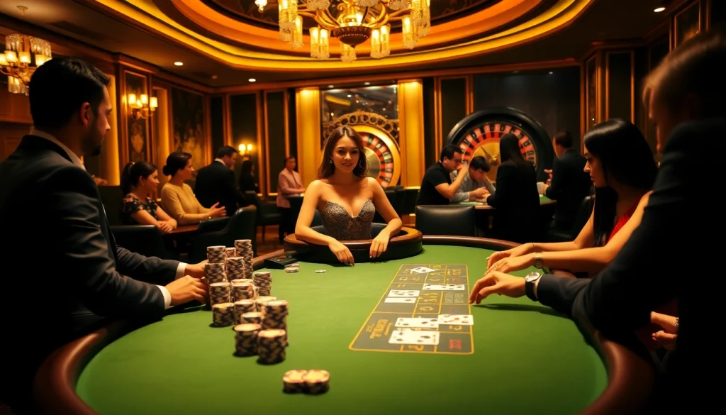 Experience the thrill of rik vip gaming at a luxury casino table.