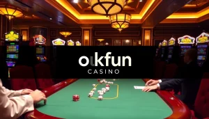Engage in high-stakes thrills at okfun casino featuring vibrant games and joyful players.