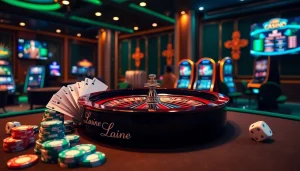 Découvrez le frisson du casino en ligne France avec des tables de jeu vibrantes et des roues de roulette élégantes.