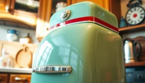 Retro Appliance showcased in a cozy kitchen, embodying vintage charm and modern functionality.